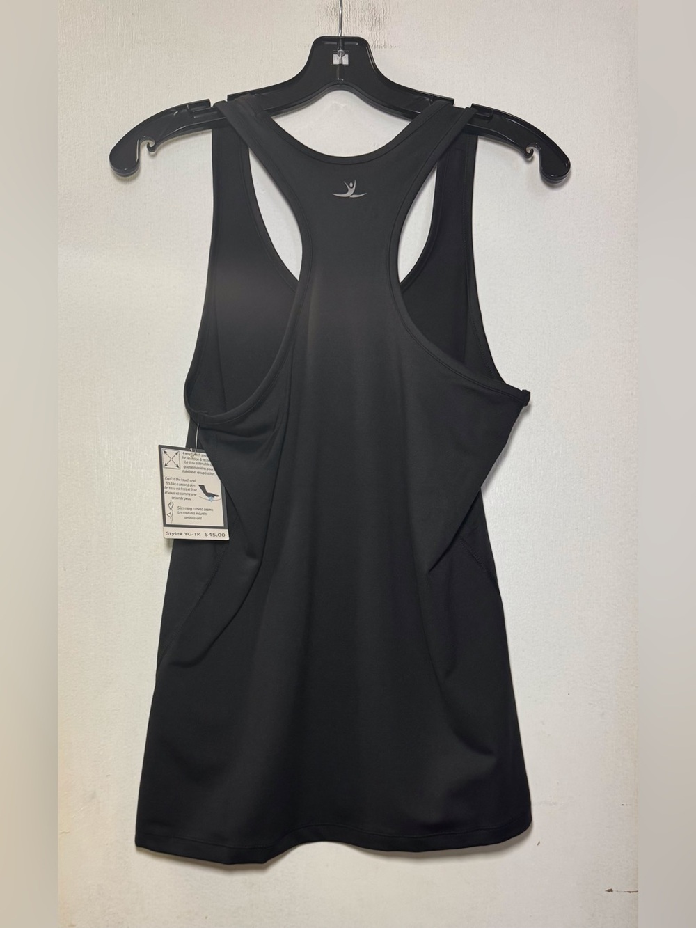 Citrus Racerback Active Tank-Black - Picture 3 of 7